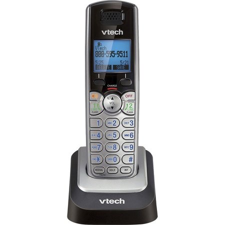 VTECH 2-Line Accessory Handset, 6.0, Black/Silver VTEDS6101